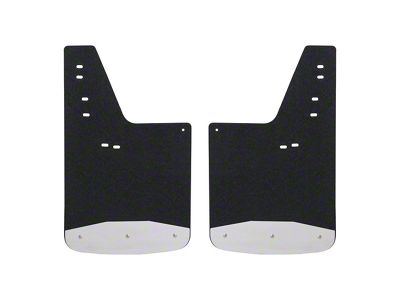 Textured Rubber Mud Guards; Front or Rear; 12-Inch x 20-Inch (11-16 F-350 Super Duty)
