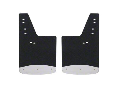 Textured Rubber Mud Guards; Front or Rear; 12-Inch x 20-Inch (11-16 F-350 Super Duty)