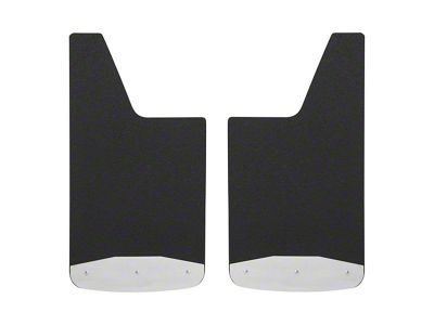 Textured Rubber Mud Guards; Front or Rear; 12-Inch x 20-Inch (17-24 F-350 Super Duty)