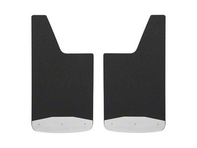 Textured Rubber Mud Guards; Front or Rear; 12-Inch x 20-Inch (17-24 F-350 Super Duty)