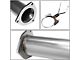 Muffler Catback Exhaust System; Single Tip; Stainless Steel (11-14 6.7L F-350 Super Duty SuperCab w/ 6-3/4-Foot Bed)