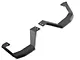 Go Rhino Drop Steps for RB Running Boards; Textured Black (11-24 F-350 Super Duty)
