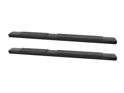 R7 Nerf Side Step Bars; Black (17-25 F-350 Super Duty SuperCrew)