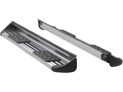 Stainless Side Entry Running Boards; Polished (17-25 F-350 Super Duty SuperCrew)