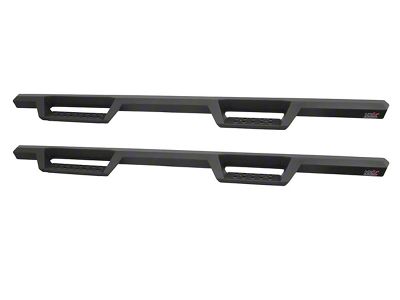 Westin HDX Drop Nerf Side Step Bars; Textured Black (17-24 F-350 Super Duty SuperCrew)