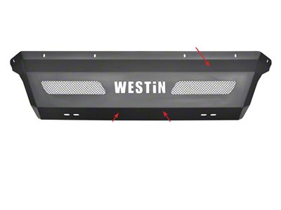 Westin Pro-Mod Front Bumper Skid Plate (11-16 F-350 Super Duty)