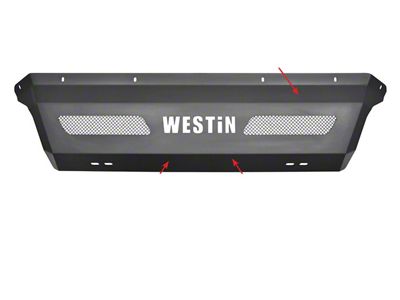 Westin Pro-Mod Front Bumper Skid Plate (11-16 F-350 Super Duty)