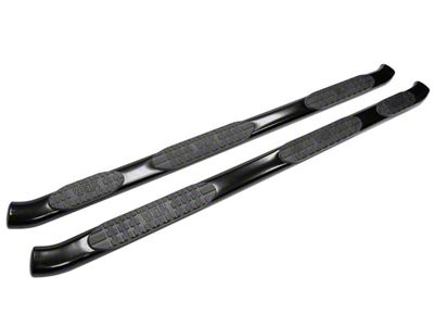 Westin Pro Traxx 5-Inch Wheel-to-Wheel Oval Side Step Bars; Black (17-25 F-350 Super Duty SuperCrew w/ 8-Foot Bed)