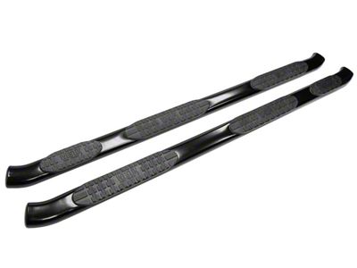 Westin Pro Traxx 5-Inch Wheel-to-Wheel Oval Side Step Bars; Black (17-24 F-350 Super Duty SuperCrew w/ 8-Foot Bed)