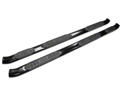Westin Pro Traxx 5-Inch Wheel-to-Wheel Oval Side Step Bars; Black (17-25 F-350 Super Duty SuperCrew w/ 6-3/4-Foot Bed)