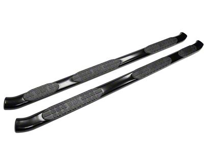 Westin Pro Traxx 5-Inch Wheel-to-Wheel Oval Side Step Bars; Black (17-25 F-350 Super Duty SuperCab w/ 8-Foot Bed)