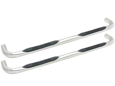 E-Series 3-Inch Nerf Side Step Bars; Stainless Steel (17-25 F-350 Super Duty SuperCrew)