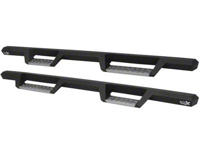 Westin HDX Stainless Drop Nerf Side Step Bars; Textured Black (17-25 F-350 Super Duty SuperCab)