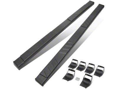 Step Nerf Bar; Black (17-20 F-350 Super Duty SuperCab)