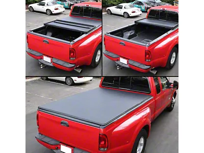 Tri-Fold Soft Tonneau Cover (15-24 F-350 Super Duty w/ 6-3/4-Foot Bed)