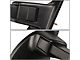 Towing Mirror; Manual; Heated; Amber LED Signal; Black; Pair (11-16 F-350 Super Duty)