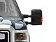 Powered Heated Towing Mirror with Amber LED Turn Signal; Driver Side (11-16 F-350 Super Duty)