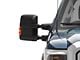 Powered Heated Towing Mirror with Amber LED Turn Signal; Black; Passenger Side (11-16 F-350 Super Duty)