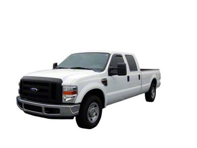 Ventvisor Window Deflectors; Front; Dark Smoke (11-16 F-350 Super Duty Regular Cab)