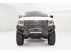 Fab Fours Vengeance Front Bumper with Pre-Runner Guard; Matte Black (15-20 Canyon)