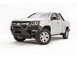 Fab Fours Vengeance Front Bumper with Pre-Runner Guard; Matte Black (15-20 Colorado, Excluding ZR2)