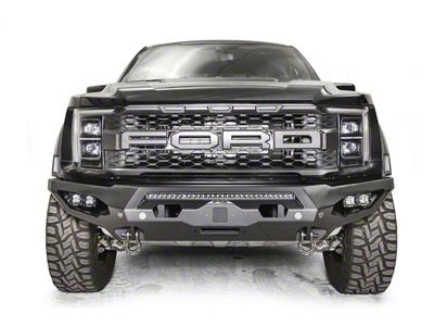 Fab Fours Matrix Front Bumper with No Guard; Bare Steel (21-23 F-150 Raptor)