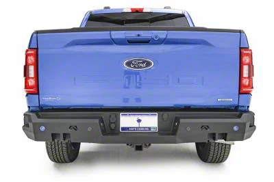Fab Fours Premium Rear Bumper; Bare Steel (21-24 F-150, Excluding Raptor & Tremor)
