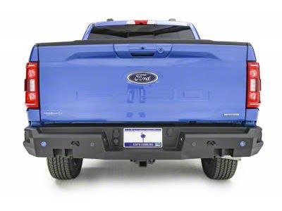 Fab Fours Premium Rear Bumper; Bare Steel (21-24 F-150, Excluding Raptor & Tremor)