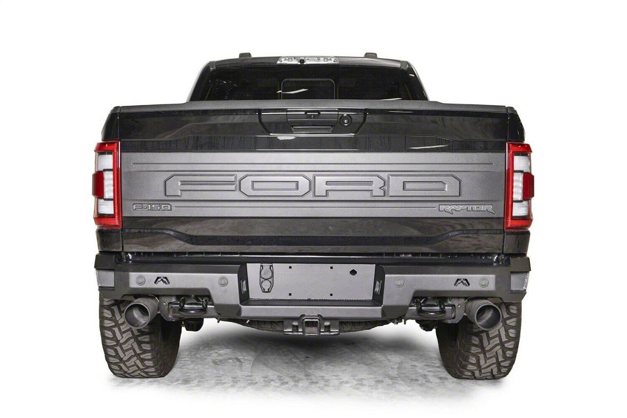 Fab Fours Premium Rear Bumper; Bare Steel (21-24 F-150 Raptor)