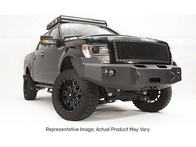 Fab Fours Premium Winch Front Bumper with No Guard; Bare Steel (09-14 F-150, Excluding Raptor)