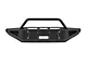 Fab Fours Red Steel Front Bumper with Pre-Runner Guard; Matte Black (09-14 F-150, Excluding Raptor)