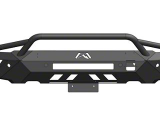 AM Autoparts Front License Plate Bracket – Fits 2015-2020 Chevy Suburban Tahoe – OEM GM1068158, 23236459 – Black