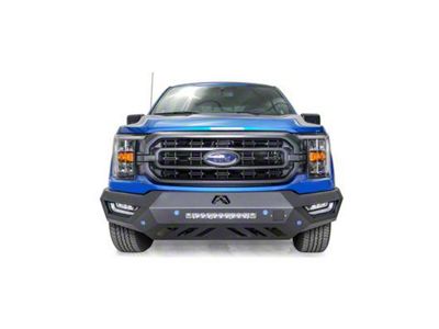 Fab Fours Vengeance Front Bumper with No Guard; Bare Steel (21-23 F-150, Excluding Raptor)