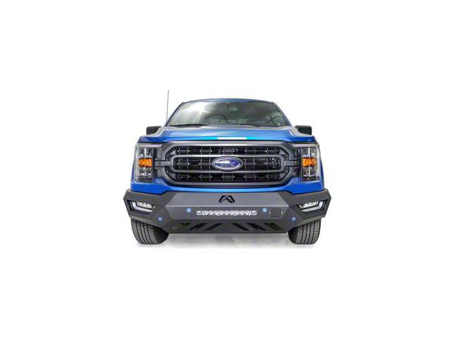 Fab Fours Vengeance Front Bumper with No Guard; Bare Steel (21-23 F-150, Excluding Raptor)