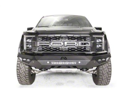 Fab Fours Vengeance Front Bumper with No Guard; Bare Steel (21-23 F-150 Raptor)