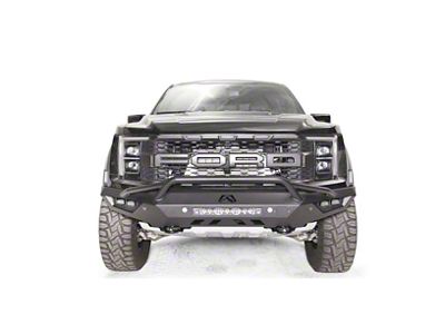 Fab Fours Vengeance Front Bumper with Pre-Runner Guard; Bare Steel (21-23 F-150 Raptor)