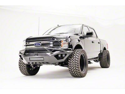 Fab Fours Vengeance Front Bumper with Pre-Runner Guard (18-20 F-150, Excluding Raptor)
