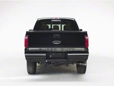 Fab Fours Black Steel Elite Rear Bumper; Matte Black (11-16 F-250 Super Duty)