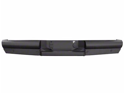 Fab Fours Black Steel Elite Rear Bumper; Matte Black (23-24 F-250 Super Duty)