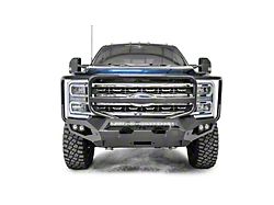 Fab Fours Matrix Front Bumper with Full Guard; Matte Black (23-25 F-250 Super Duty)