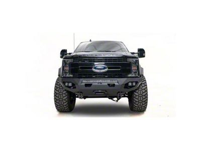 Fab Fours Matrix Front Bumper with No Guard; Bare Steel (17-22 F-250 Super Duty)