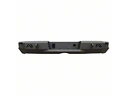 Fab Fours Premium Rear Bumper; Pre-Drilled for Backup Sensors; Matte Black (23-25 F-250 Super Duty)