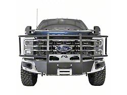 Fab Fours Full Guard Winch Mount; Matte Black (23-25 F-350 Super Duty)