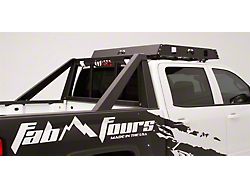 Fab Fours Headache Rack; Matte Black (17-25 F-350 Super Duty)