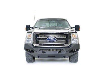 Fab Fours Matrix Front Bumper with No Guard; Bare Steel (11-16 F-350 Super Duty)