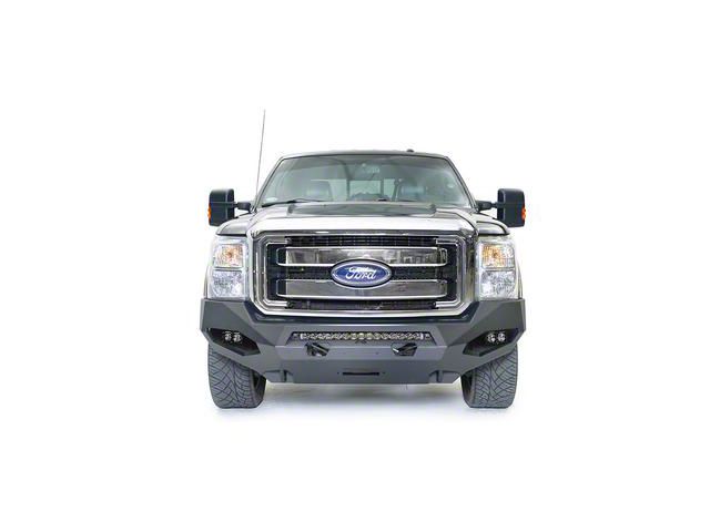 Fab Fours Matrix Front Bumper with No Guard; Bare Steel (11-16 F-350 Super Duty)