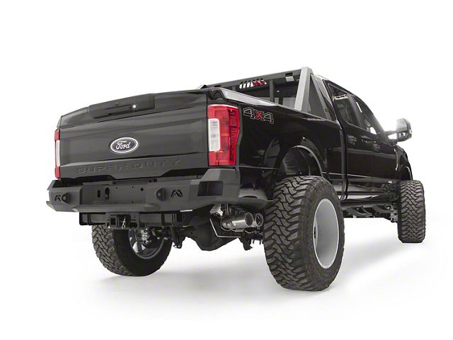 Fab Fours F-350 Super Duty Premium Rear Bumper; Not Pre-Drilled for ...