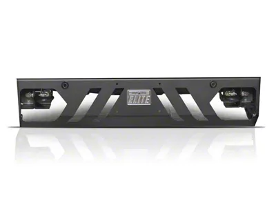 Fab Fours Replacement Lower Guard; Pre-Drilled for Backup Sensors for Black Steel Elite Front Bumper (23-25 F-350 Super Duty)