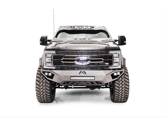 Fab Fours ViCowl Windshield Protector; Bare Steel (17-22 F-350 Super Duty)
