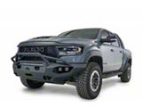 Fab Fours Matrix Winch Front Bumper with Pre-Runner Guard; Matte Black (21-24 RAM 1500 TRX)